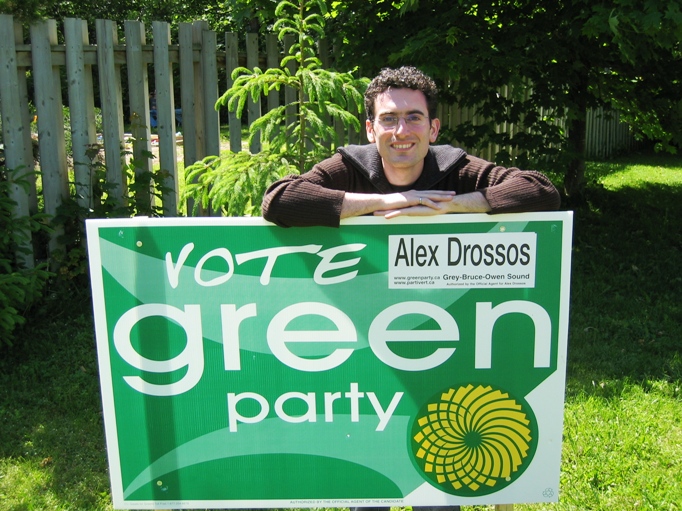 Vote Alex Drossos (Green Party)